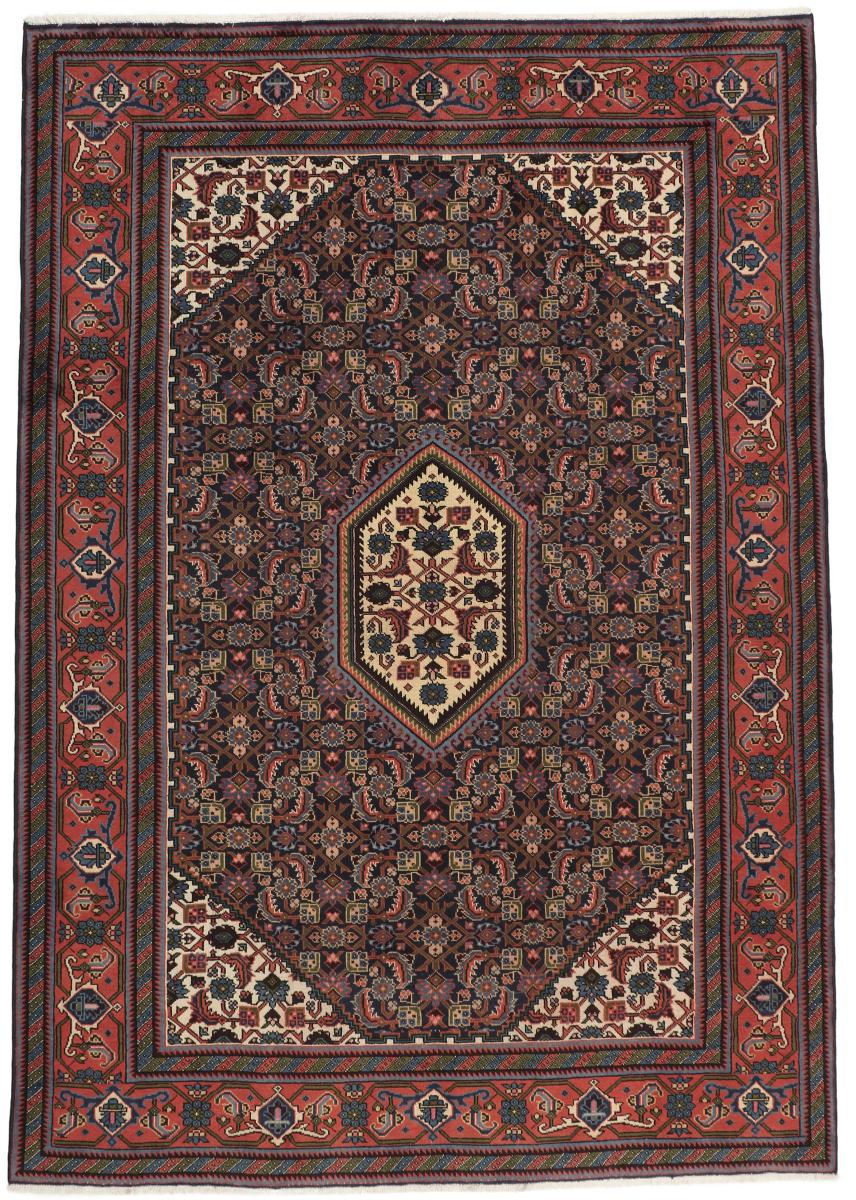 Persian Rug Ardebil 9'6"x6'6" 9'6"x6'6", Persian Rug Knotted by hand