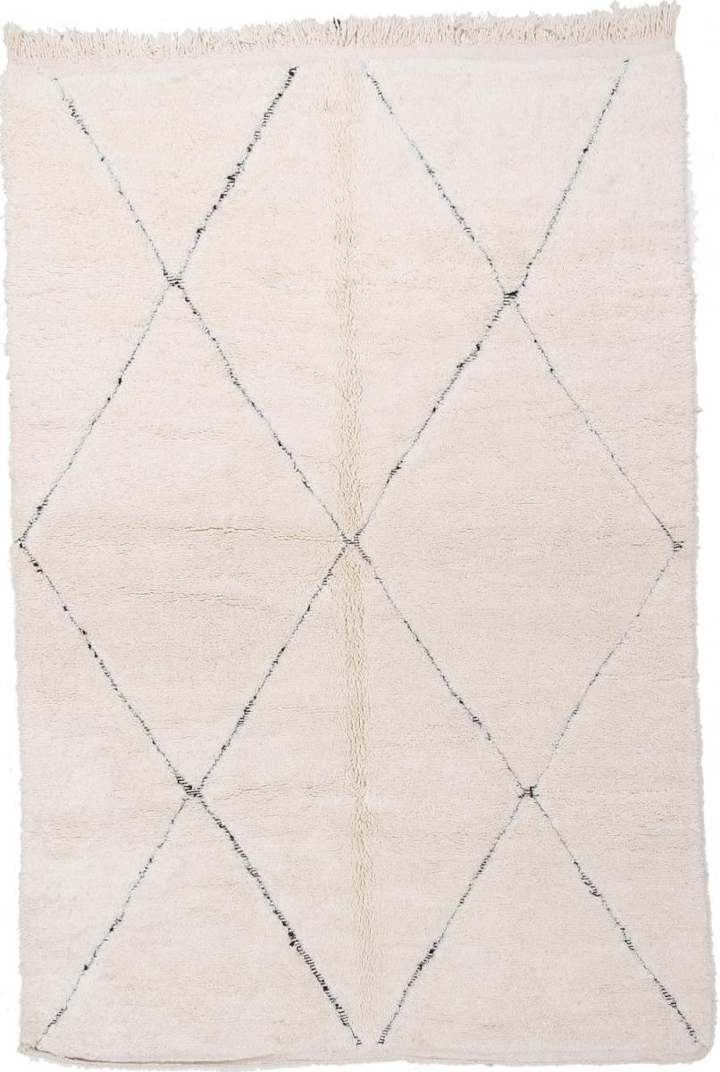 Marokkanischer Teppich Berber Maroccan Beni Ourain 289x193 289x193, Perserteppich Handgeknüpft