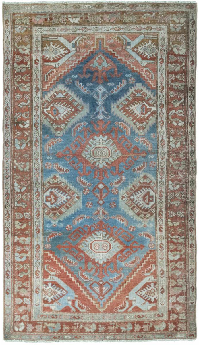 Persian Rug Hamadan Vintage 5'11"x3'5" 5'11"x3'5", Persian Rug Knotted by hand