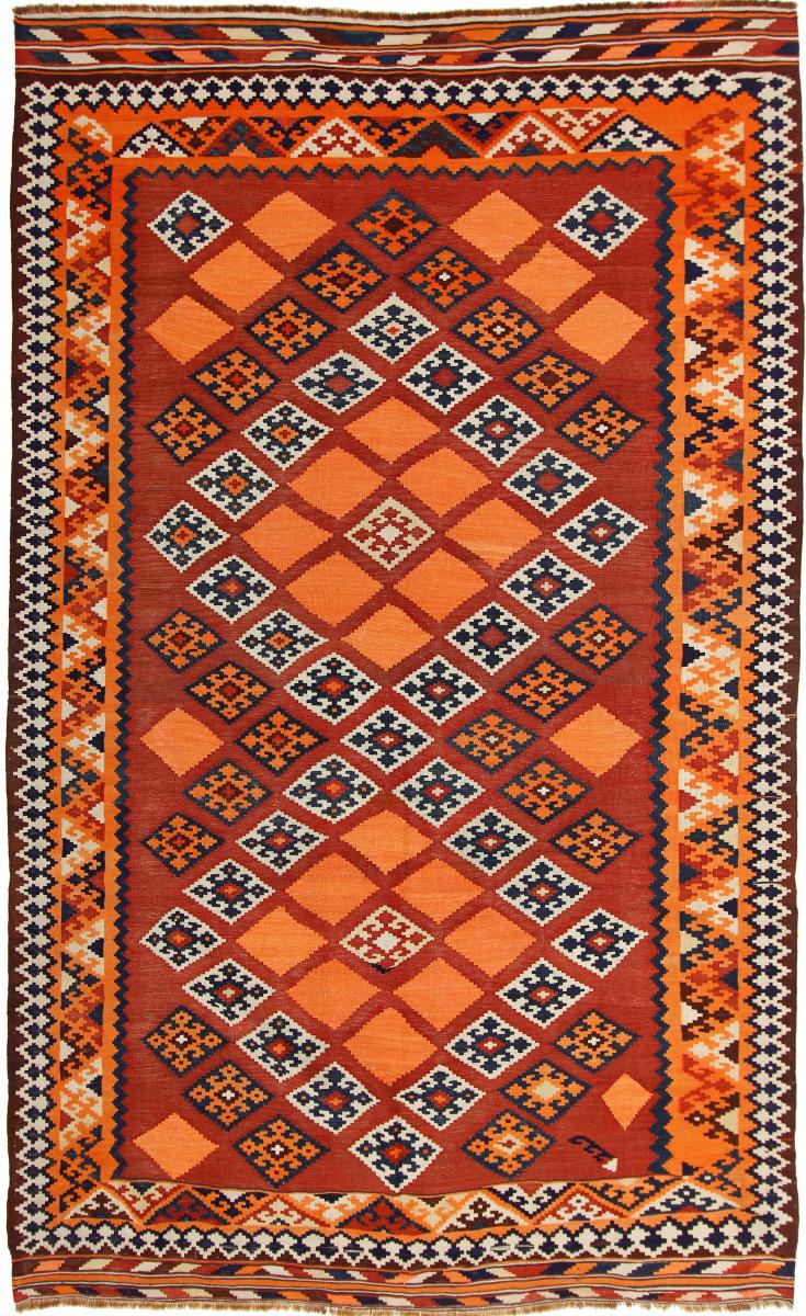 Persisk tæppe Kelim Fars Ghashghai 271x169 271x169, Persisk tæppe Håndvævet