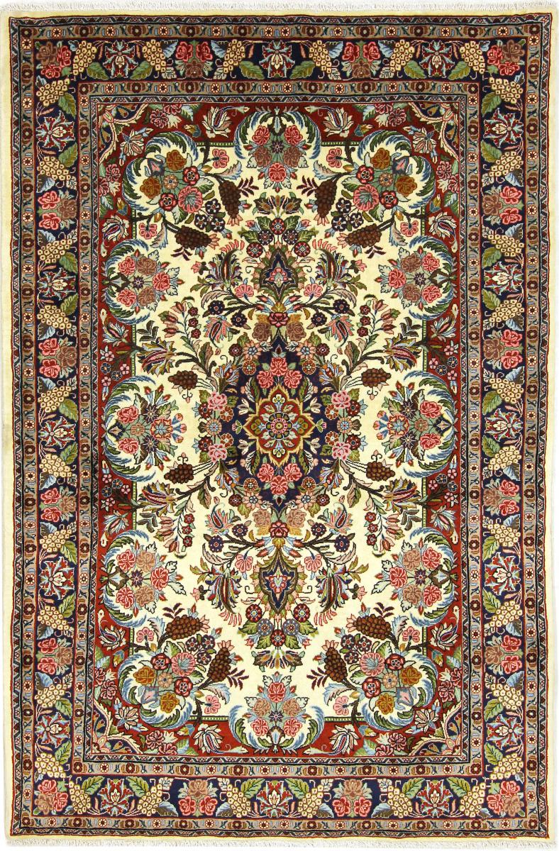 Tapis persan Bidjar 203x139 203x139, Tapis persan Noué à la main