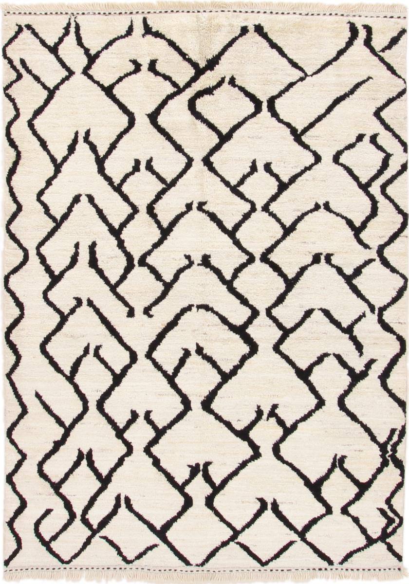 Afghanischer Teppich Berber Maroccan 203x144 203x144, Perserteppich Handgeknüpft