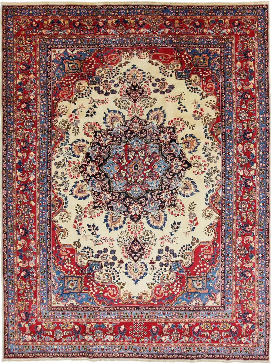 Περσικό χαλί Mashhad 10'8"x7'11" 10'8"x7'11", Περσικό χαλί Οι κόμποι έγιναν με το χέρι