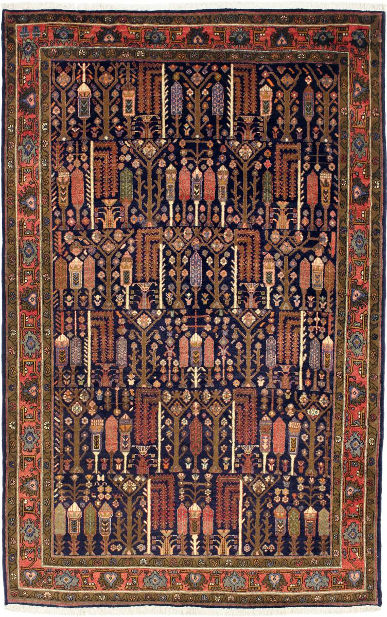 Persian Rug Kordi 8'0"x5'1" 8'0"x5'1", Persian Rug Knotted by hand