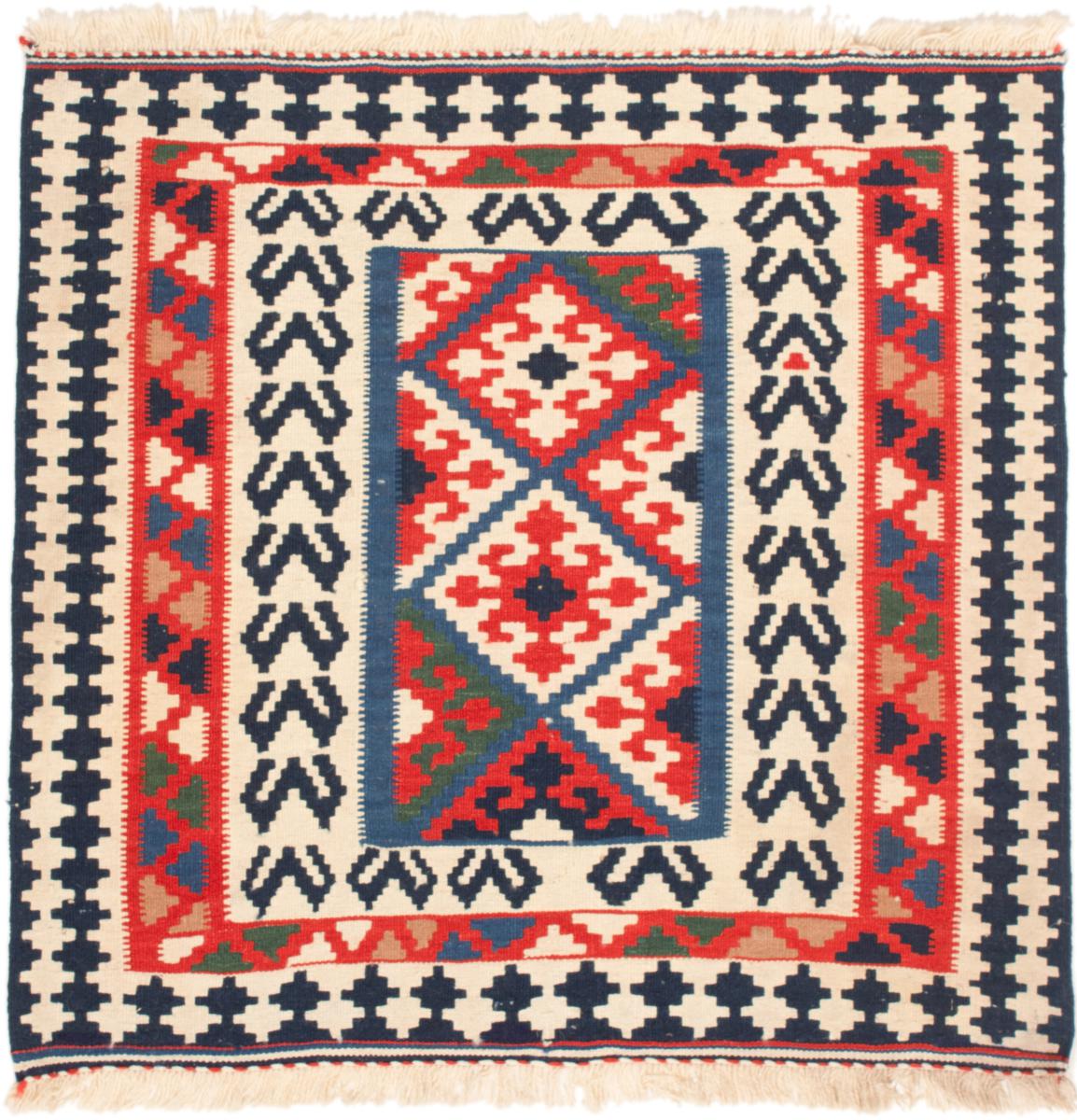 Persian Rug Kilim Fars 103x95 103x95, Persian Rug Woven by hand