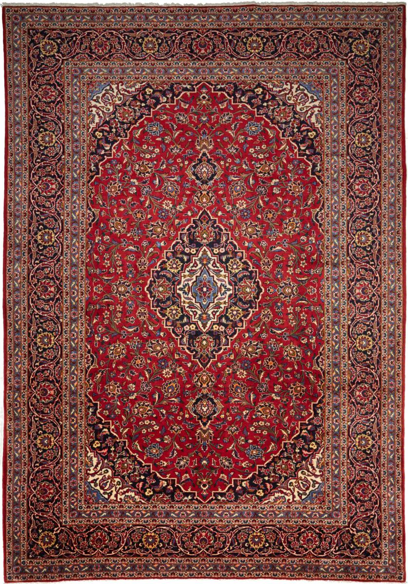 Persian Rug Keshan 11'7"x8'0" 11'7"x8'0", Persian Rug Knotted by hand