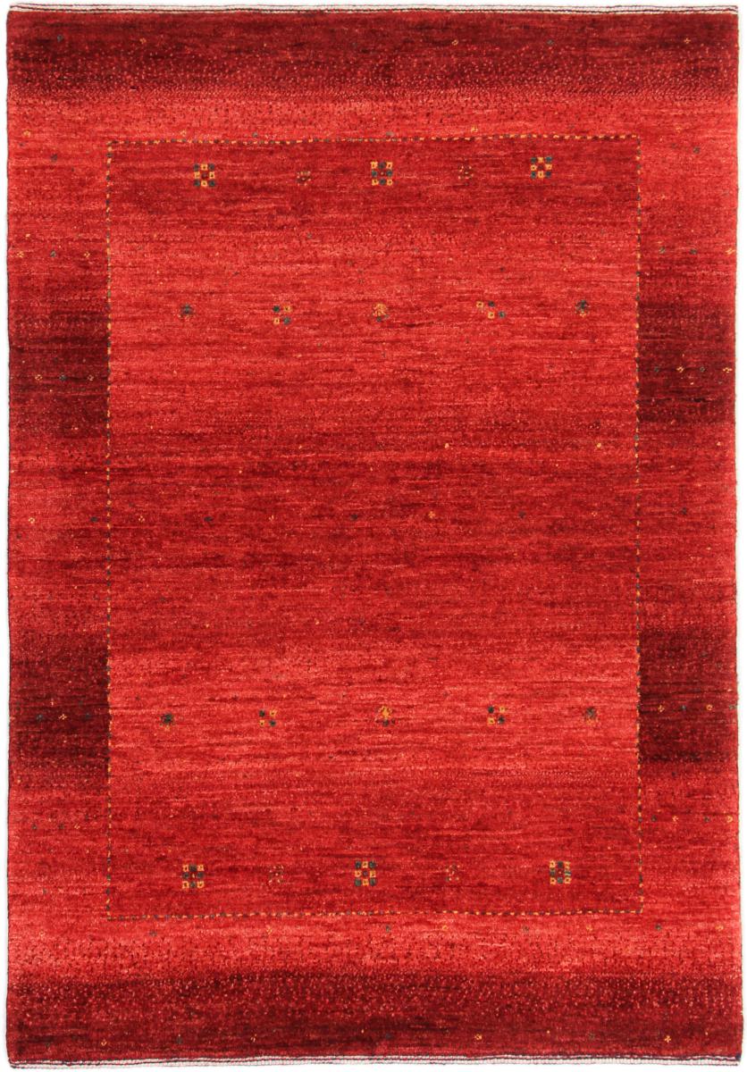 Persian Rug Persian Gabbeh Loribaft Nowbaft 134x92 134x92, Persian Rug Knotted by hand