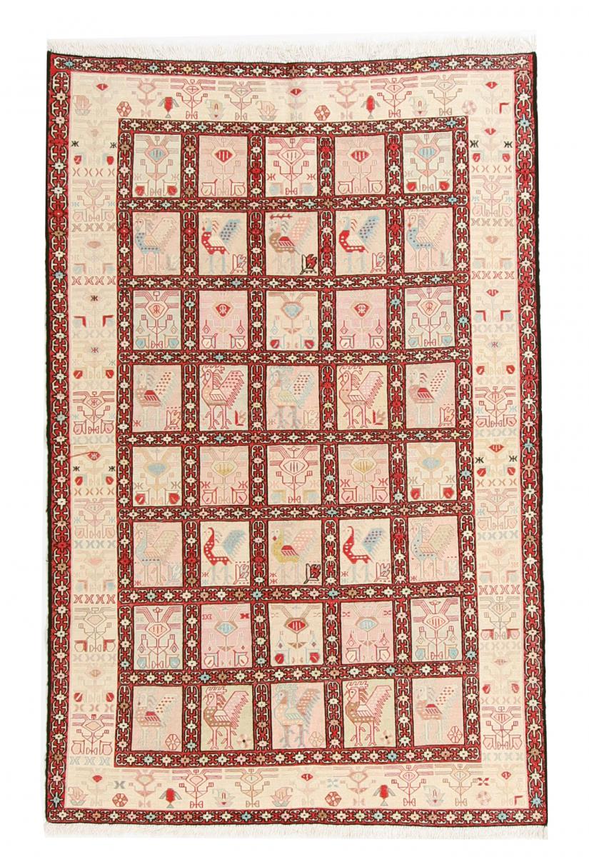 Tapis persan Kilim Fars 187x121 187x121, Tapis persan Tissé à la main