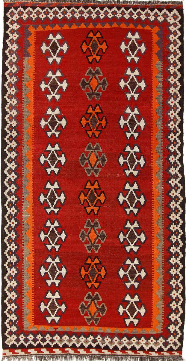 ペルシャ絨毯 キリム Fars Ghashghai 284x149 284x149,  ペルシャ絨毯 手織り
