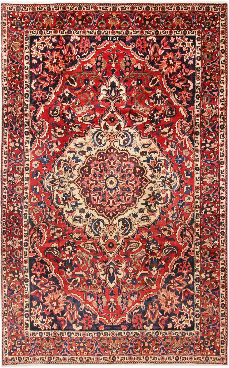 Persian Rug Bakhtiari 11'2"x7'2" 11'2"x7'2", Persian Rug Knotted by hand