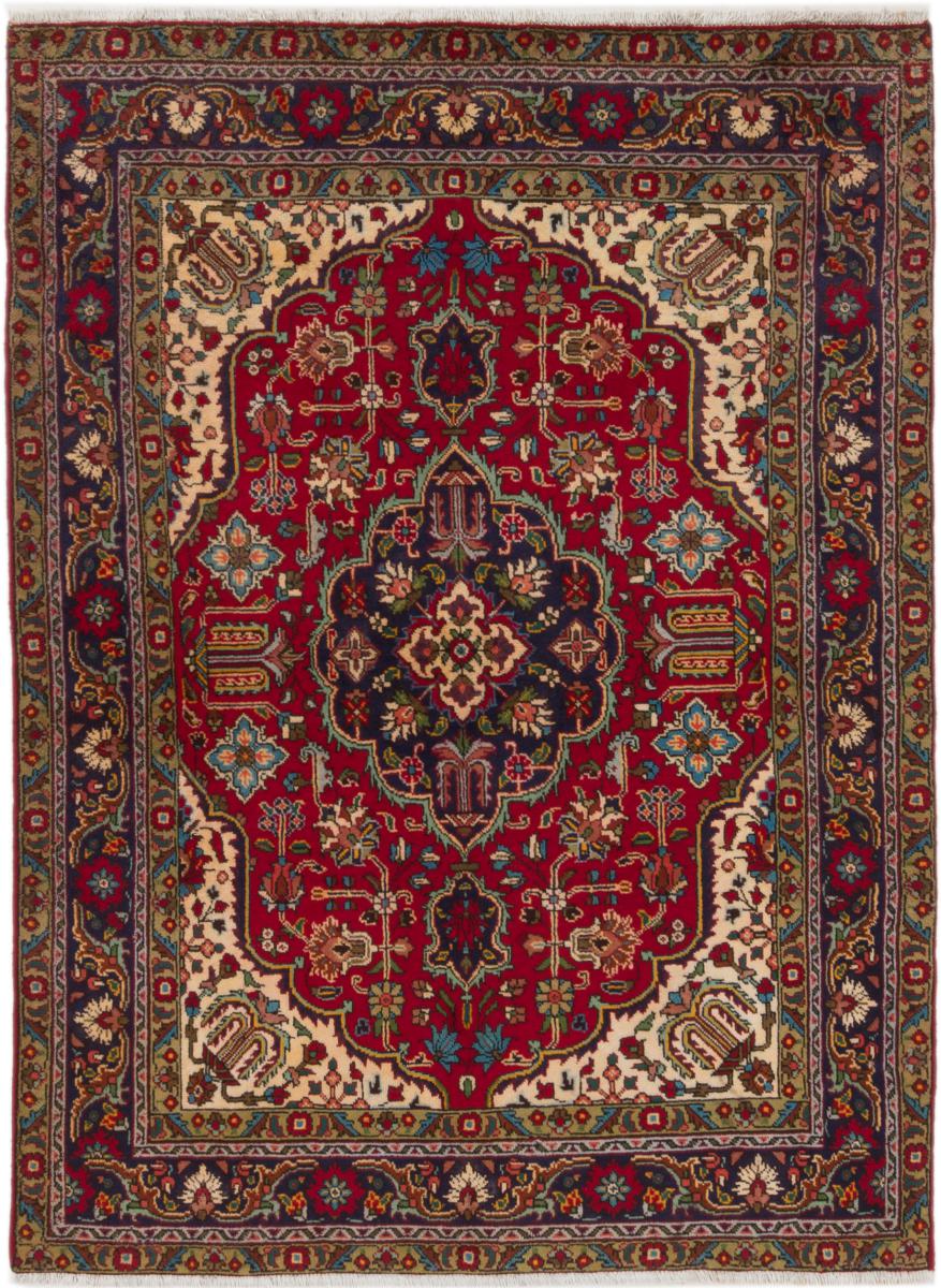 Persian Rug Tabriz 6'9"x5'0" 6'9"x5'0", Persian Rug Knotted by hand
