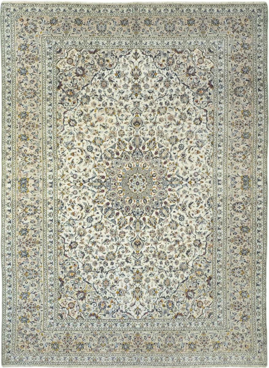 Persian Rug Keshan 13'2"x9'8" 13'2"x9'8", Persian Rug Knotted by hand