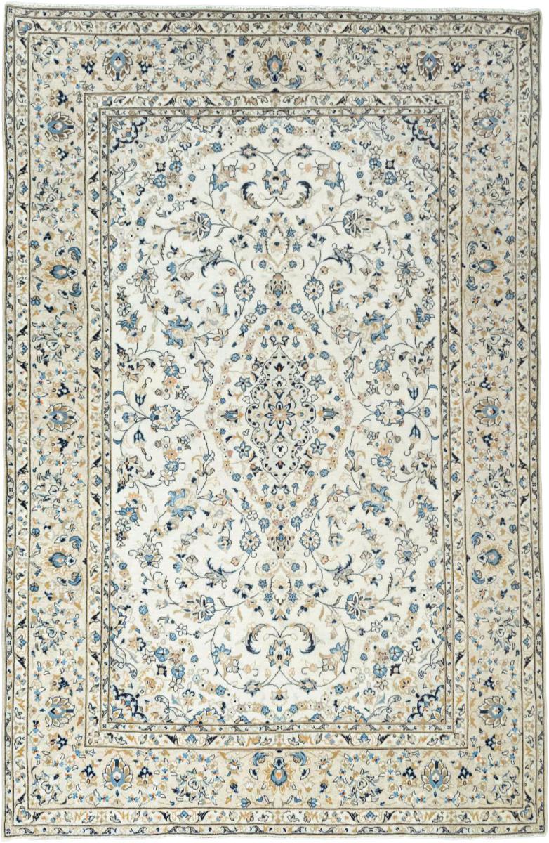 Tapis persan Kashan 9'7"x6'4" 9'7"x6'4", Tapis persan Noué à la main