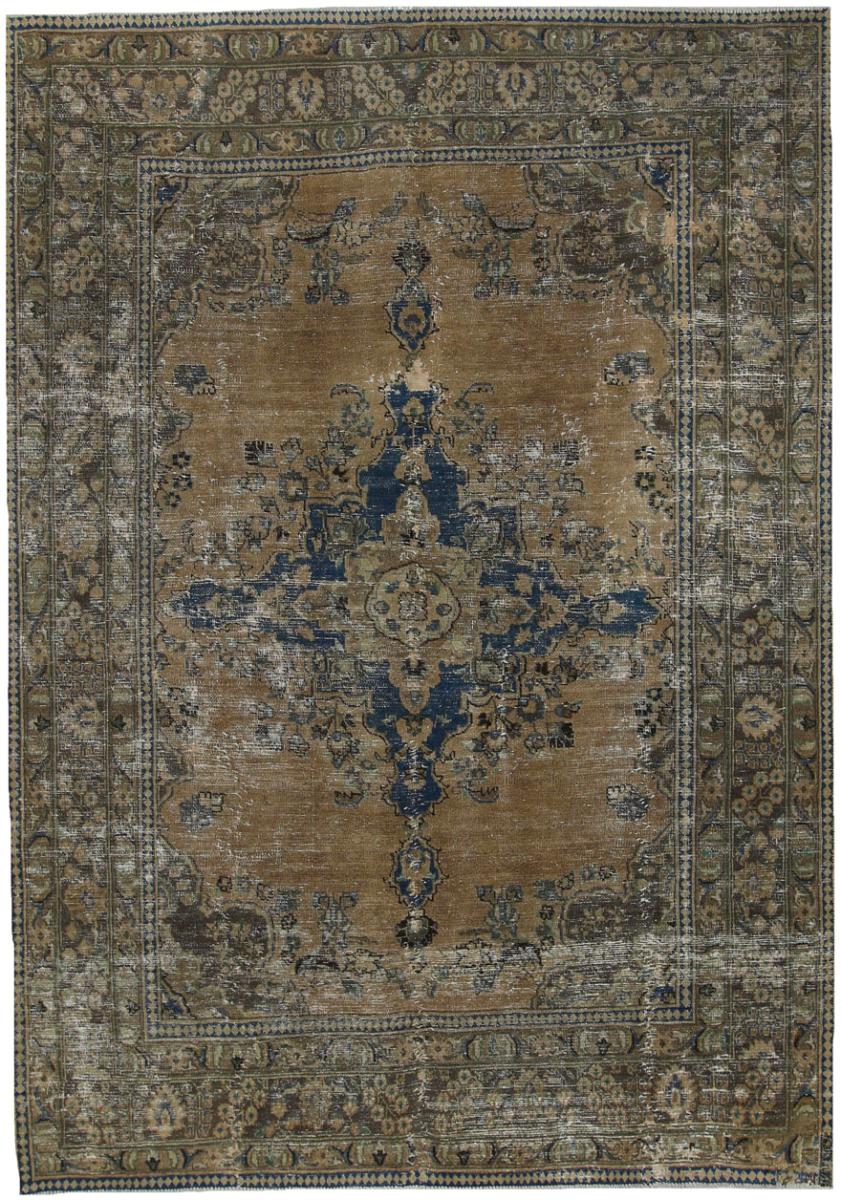 Persian Rug Vintage 279x198 279x198, Persian Rug Knotted by hand