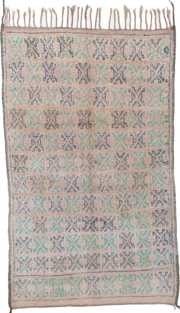Moroccan Rug Berber Maroccan Vintage 10'0"x6'0" 10'0"x6'0", Persian Rug Knotted by hand
