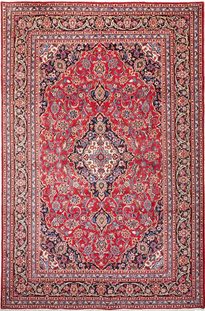 Persian Rug Kaschmar 9'11"x6'5" 9'11"x6'5", Persian Rug Knotted by hand