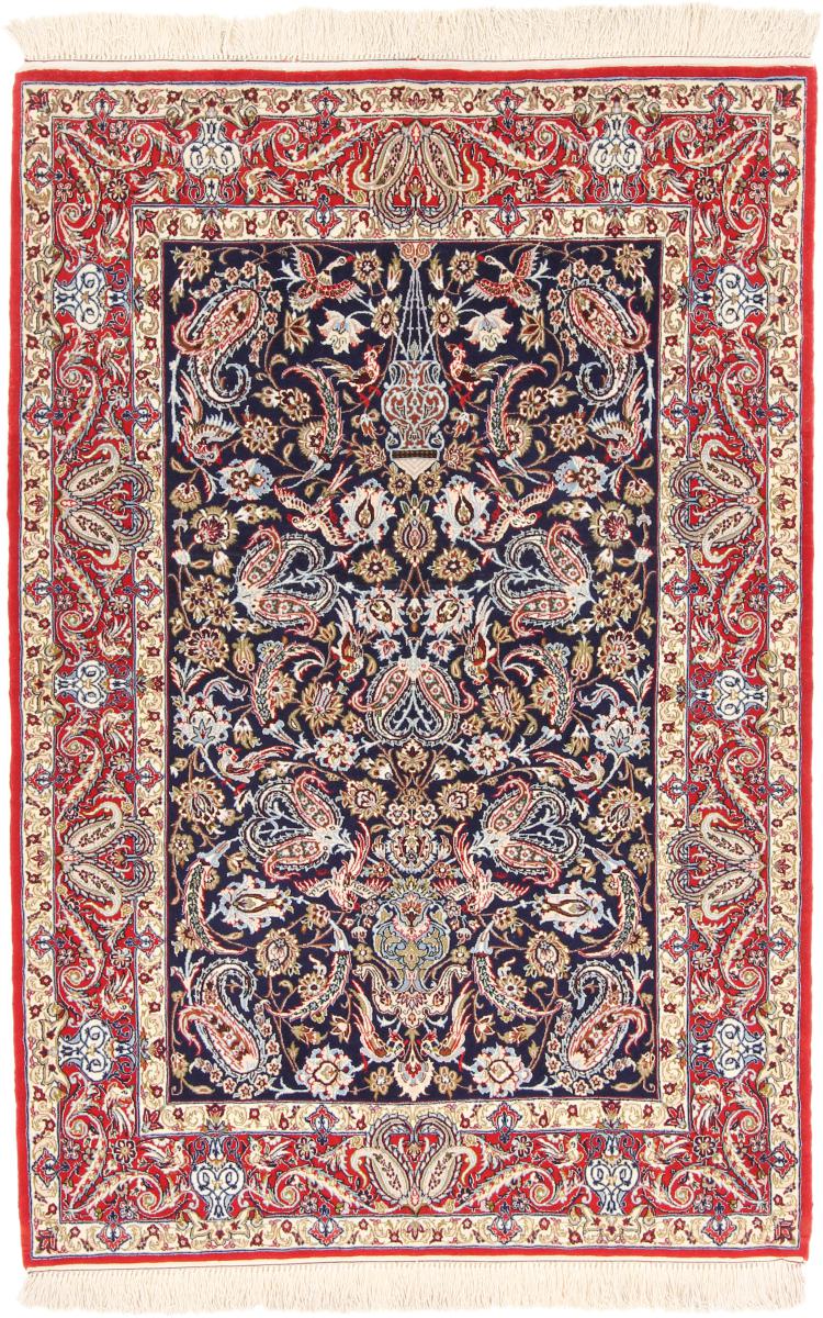 Perzisch tapijt Isfahan Zijden Pool 165x108 165x108, Perzisch tapijt Handgeknoopte