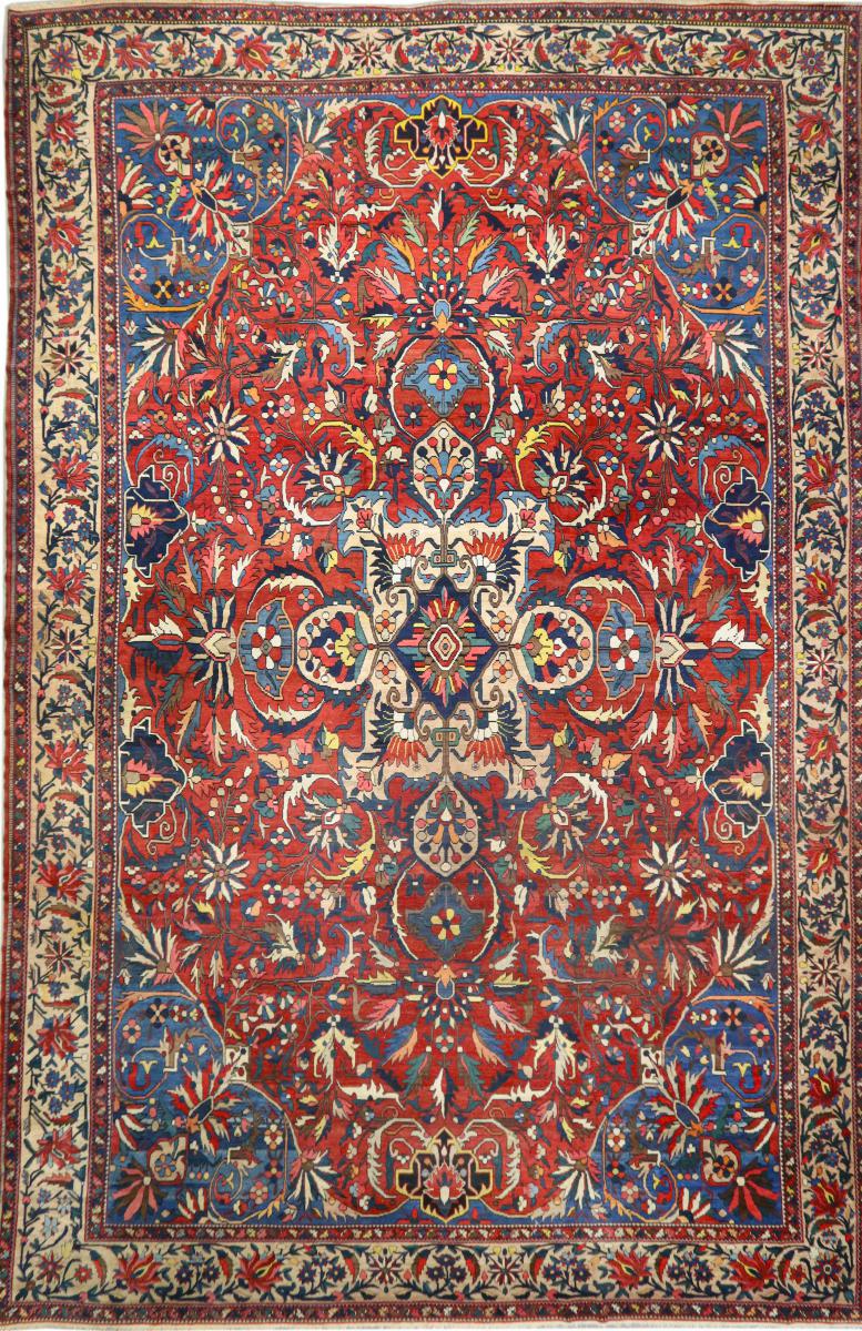 Tapis persan Bakhtiar 672x477 672x477, Tapis persan Noué à la main