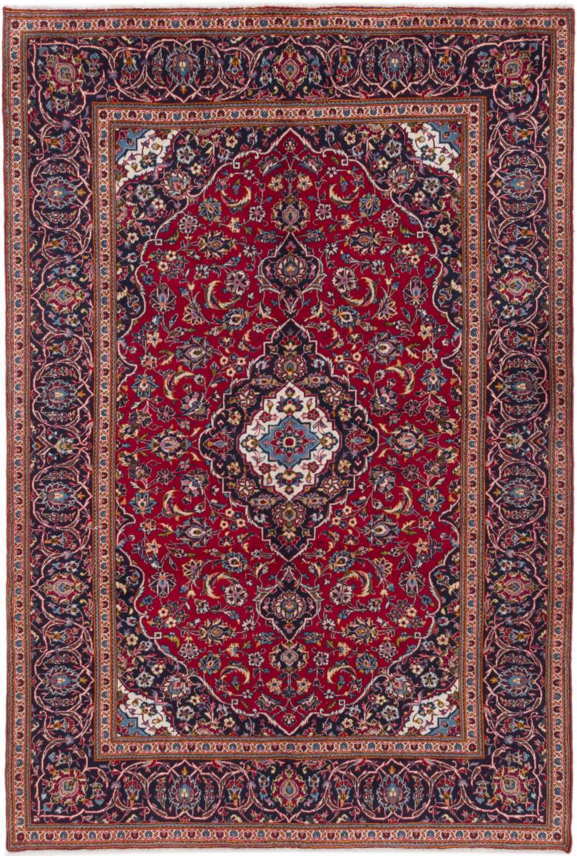 Perzsa szőnyeg Mashhad 9'7"x6'7" 9'7"x6'7", Perzsa szőnyeg Kézzel csomózva