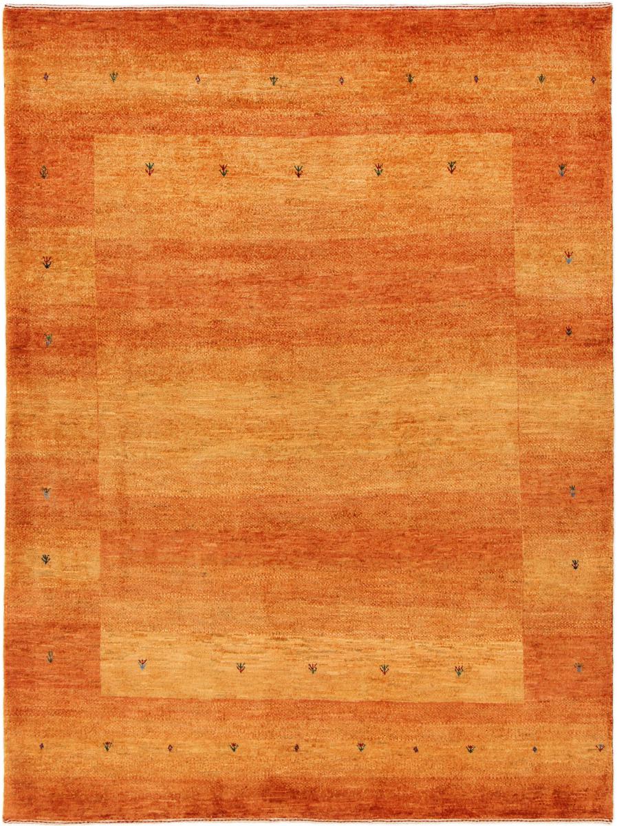 Tapis persan Persan Gabbeh Loribaft Nowbaft 201x151 201x151, Tapis persan Noué à la main