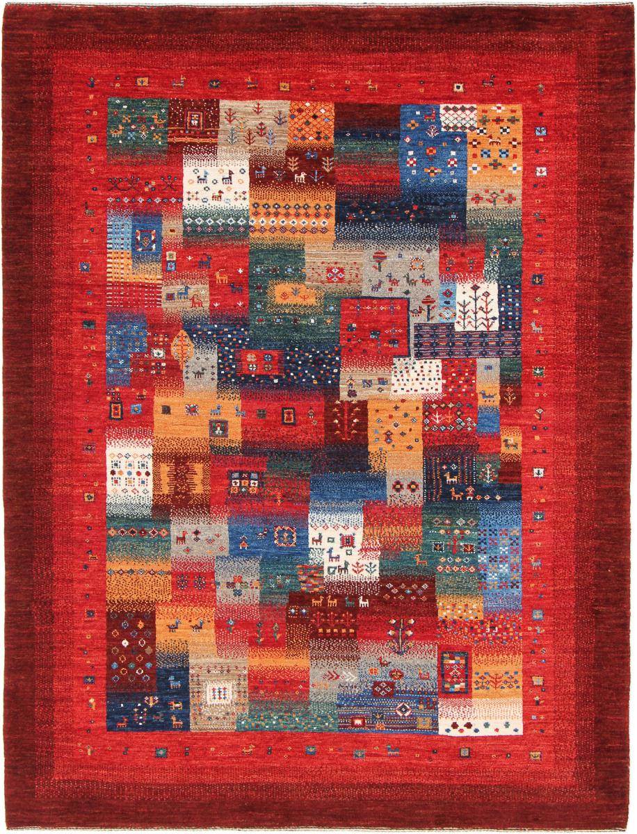 Perzisch tapijt Perzisch Gabbeh Loribaft Nowbaft 194x150 194x150, Perzisch tapijt Handgeknoopte