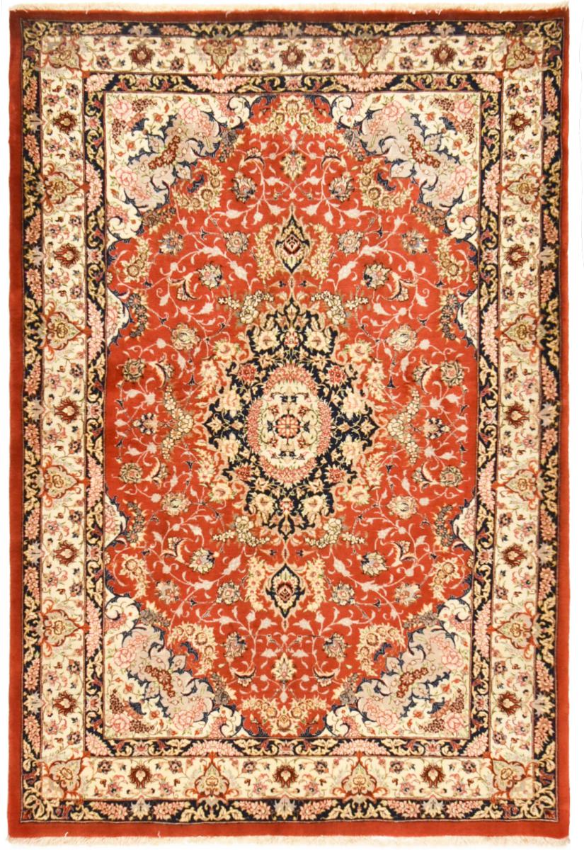 Persialainen matto Eilam Silkkiloimi 6'8"x4'6" 6'8"x4'6", Persialainen matto Solmittu käsin
