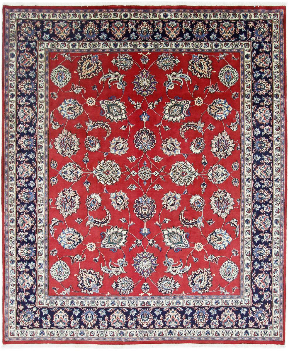  ペルシャ絨毯 Mashhad 9'7"x8'0" 9'7"x8'0",  ペルシャ絨毯 手織り