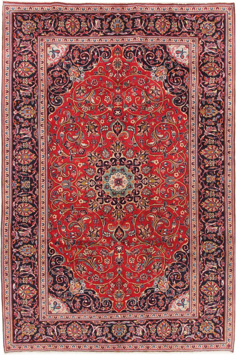 Persian Rug Keshan 298x200 298x200, Persian Rug Knotted by hand