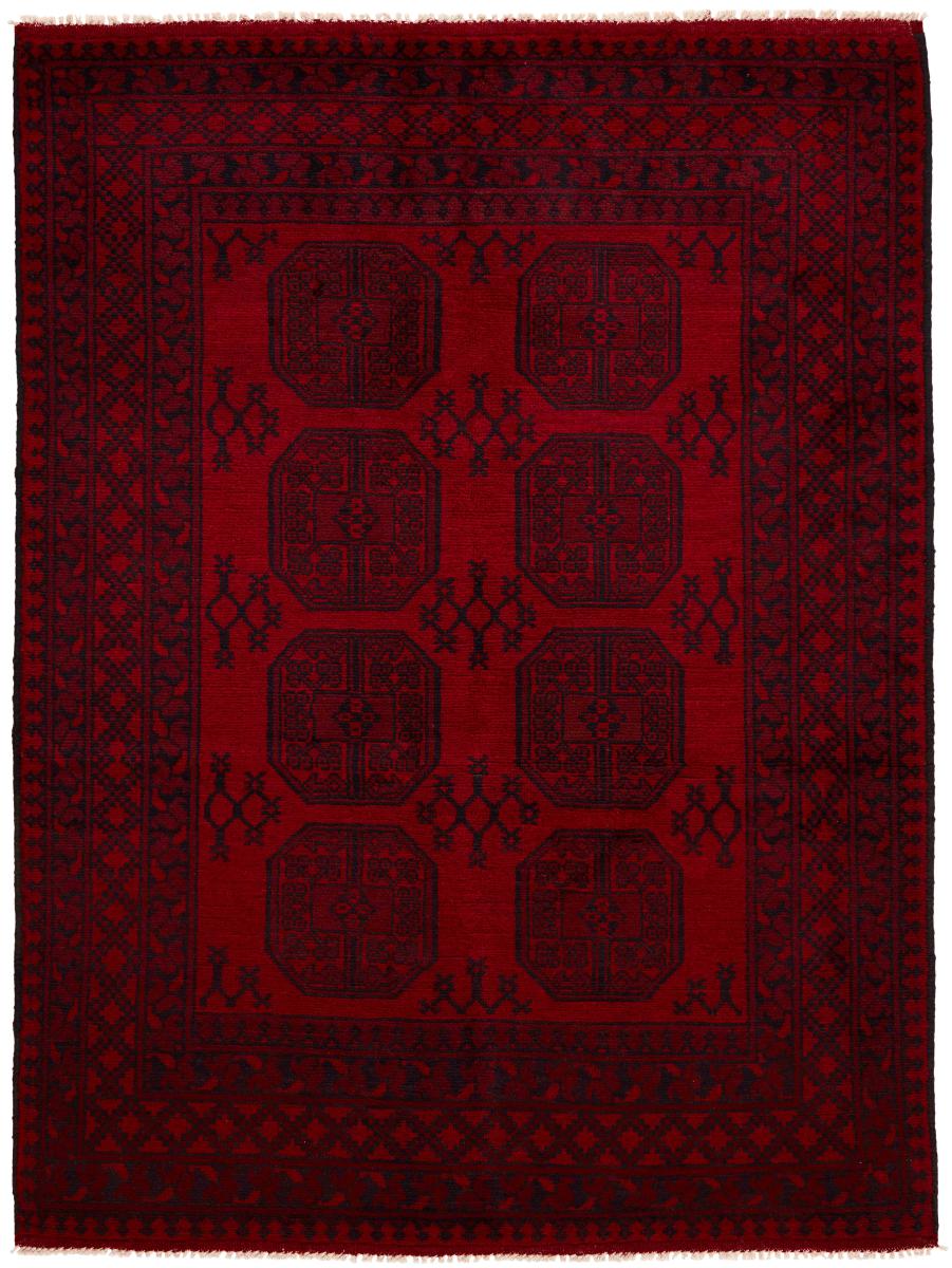 Afghanischer Teppich Afghan Akhche 199x148 199x148, Perserteppich Handgeknüpft