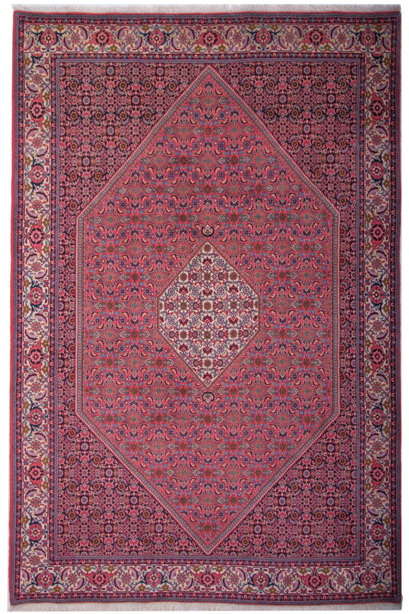 Tapis persan Bidjar 9'11"x6'7" 9'11"x6'7", Tapis persan Noué à la main