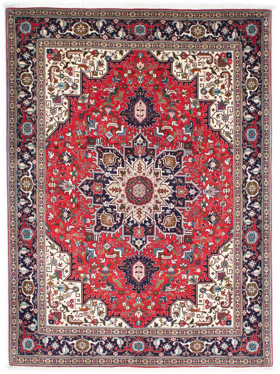 Persian Rug Tabriz 50Raj 6'9"x4'11" 6'9"x4'11", Persian Rug Knotted by hand