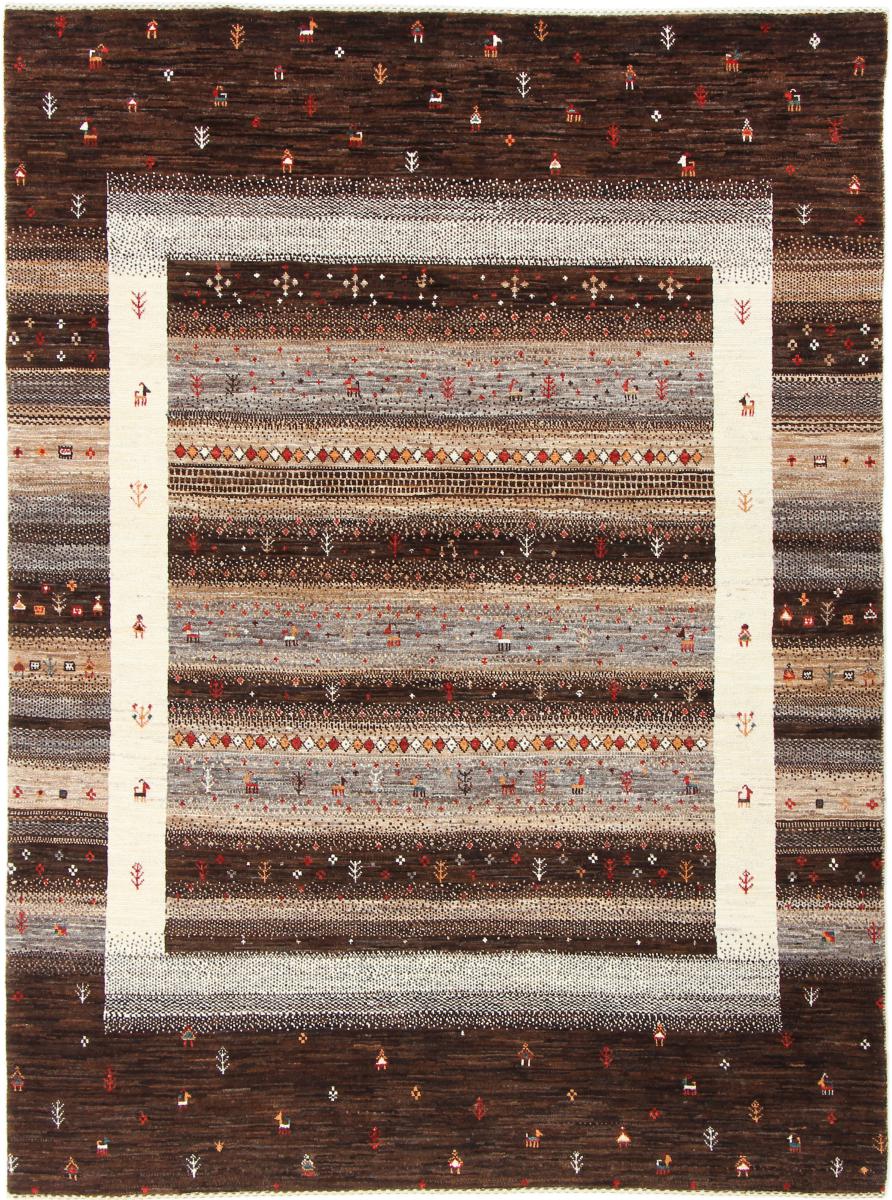 Perzisch tapijt Perzisch Gabbeh Loribaft Nowbaft 6'6"x4'10" 6'6"x4'10", Perzisch tapijt Handgeknoopte
