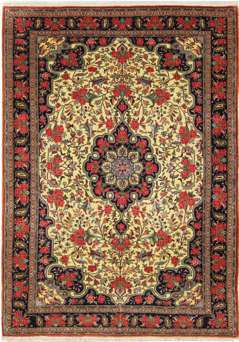 Persian Rug Bidjar 196x142 196x142, Persian Rug Knotted by hand