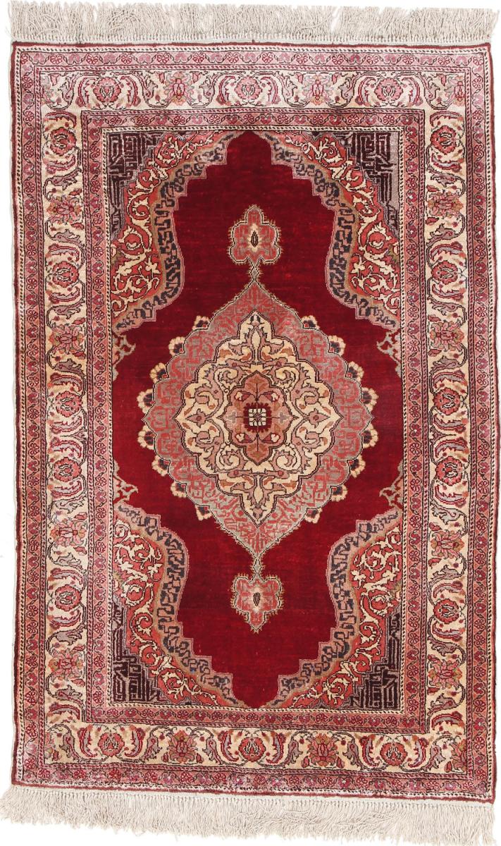  Kayseri Silk 111x73 111x73, Persian Rug Knotted by hand