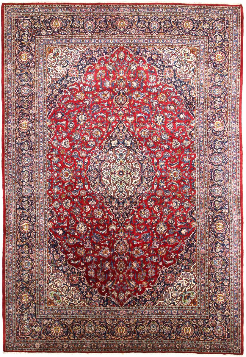 Perzsa szőnyeg Kashan Antik 13'6"x9'1" 13'6"x9'1", Perzsa szőnyeg Kézzel csomózva