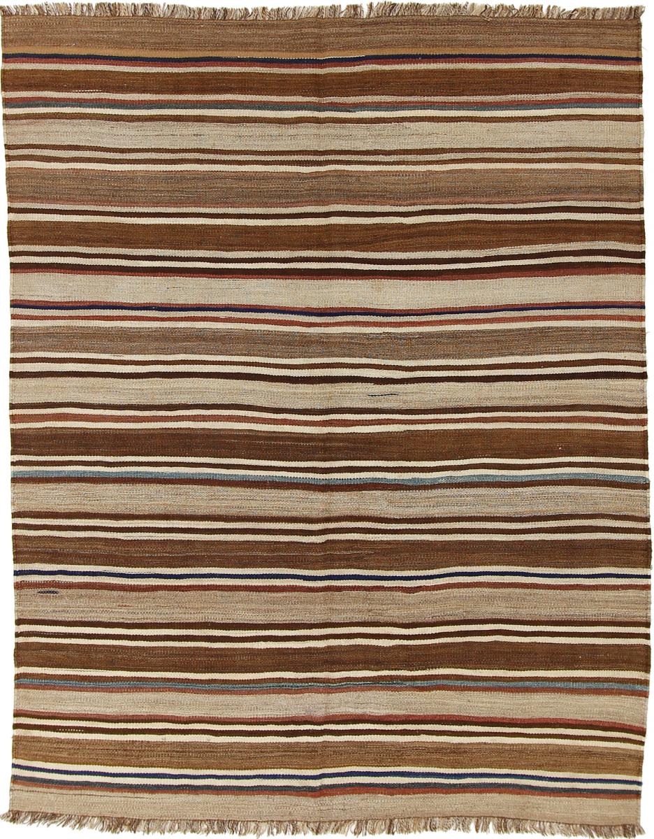 Tapis persan Kilim Fars Ghashghai 188x147 188x147, Tapis persan Tissé à la main