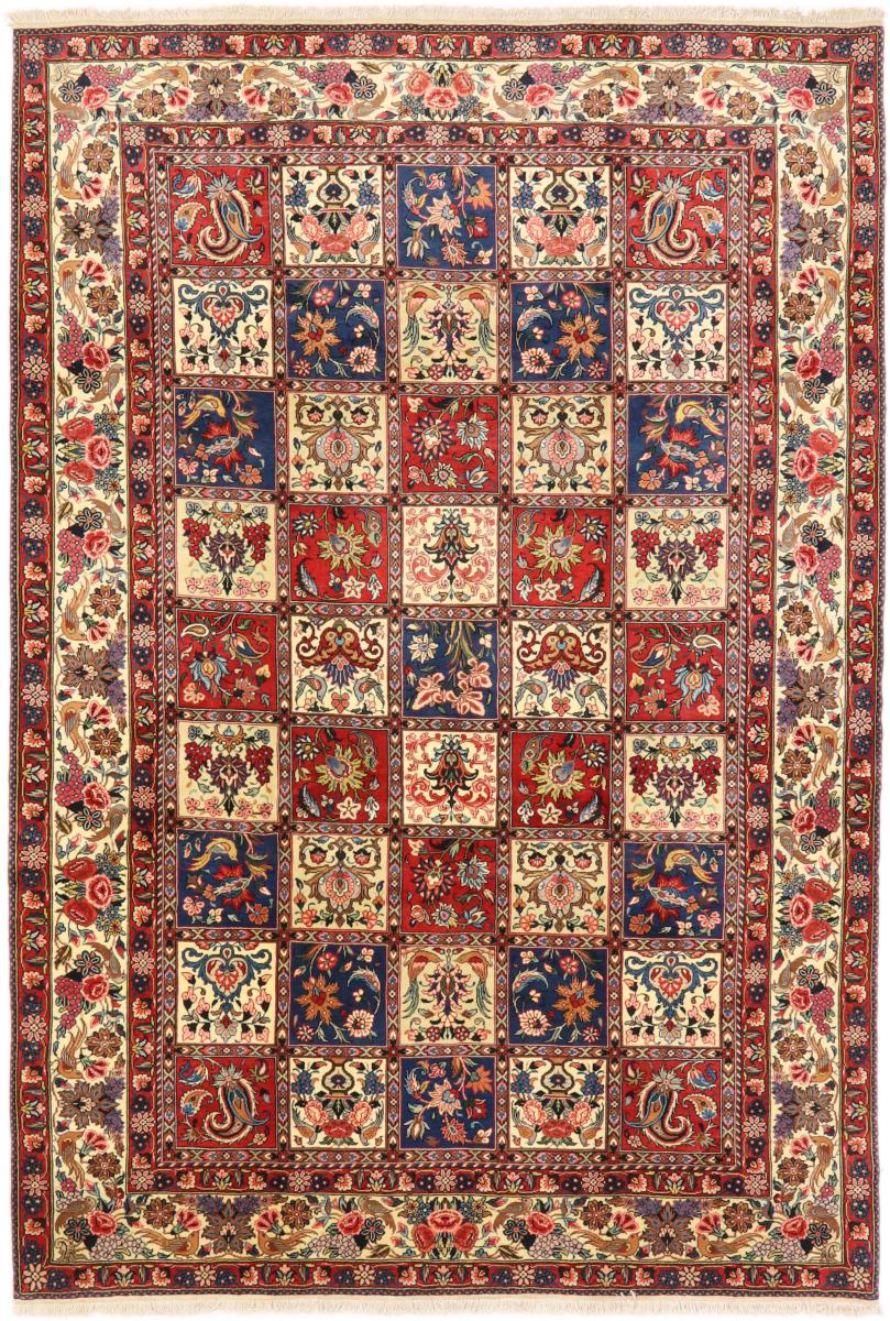 Perzisch tapijt Bakhtiari 318x218 318x218, Perzisch tapijt Handgeknoopte
