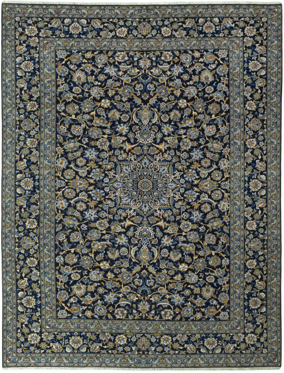 Perzisch tapijt Keshan 12'10"x9'10" 12'10"x9'10", Perzisch tapijt Handgeknoopte