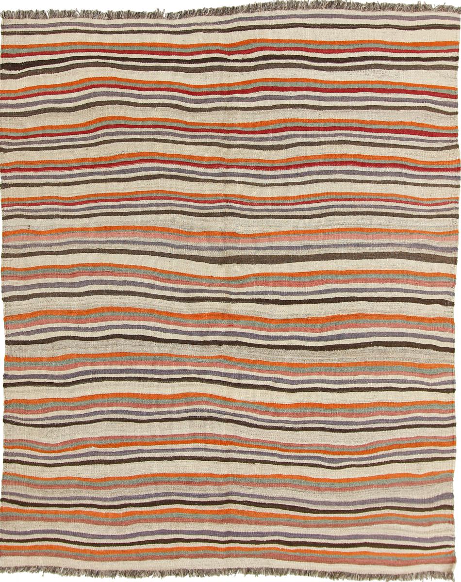 Perzisch tapijt Kilim Fars Ghashghai 204x161 204x161, Perzisch tapijt Handgeweven