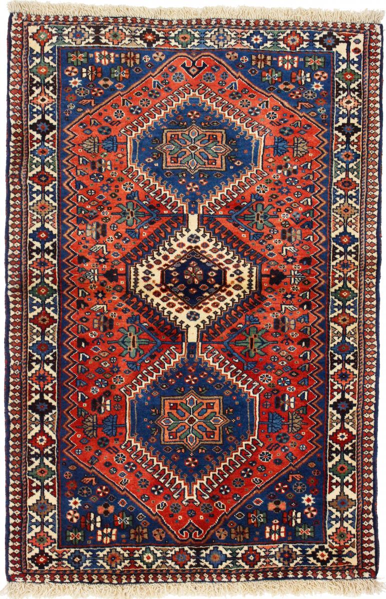 Persian Rug Yalameh Aliabad 123x81 123x81, Persian Rug Knotted by hand