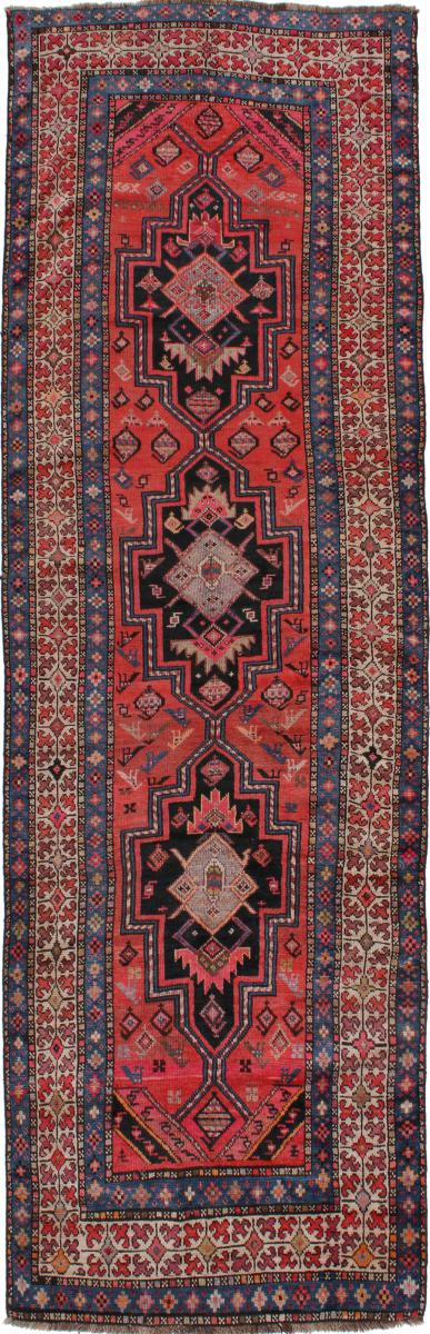 Persialainen matto Beluch Antiikki 11'3"x3'5" 11'3"x3'5", Persialainen matto Solmittu käsin