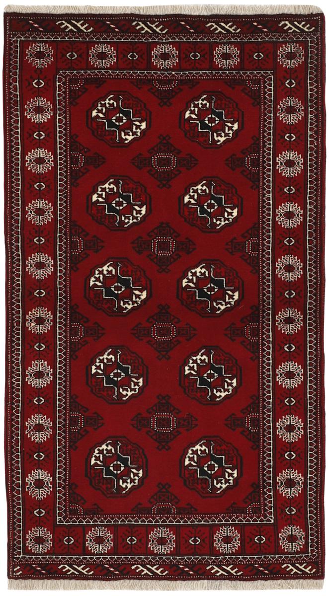 Περσικό χαλί Turkaman 164x96 164x96, Περσικό χαλί Οι κόμποι έγιναν με το χέρι