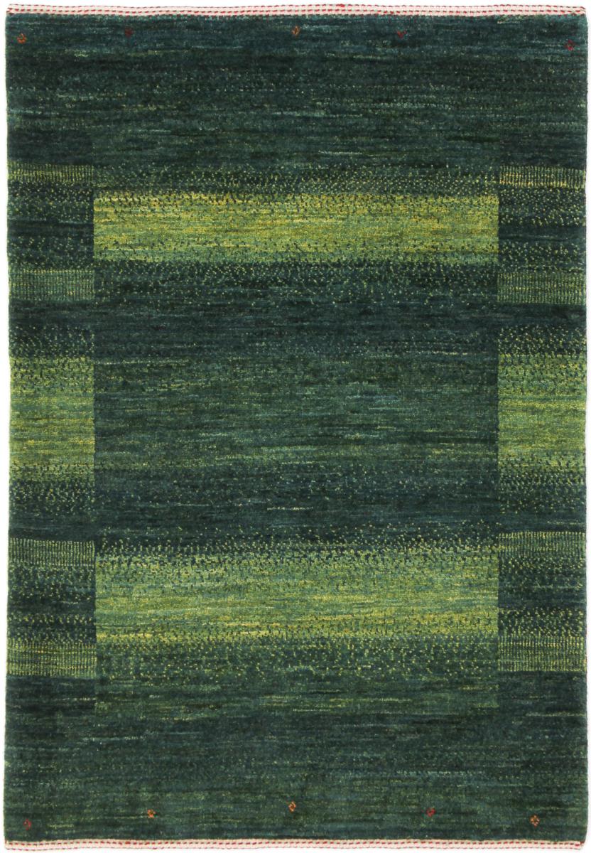 Tapis persan Persan Gabbeh Loribaft Nowbaft 121x86 121x86, Tapis persan Noué à la main