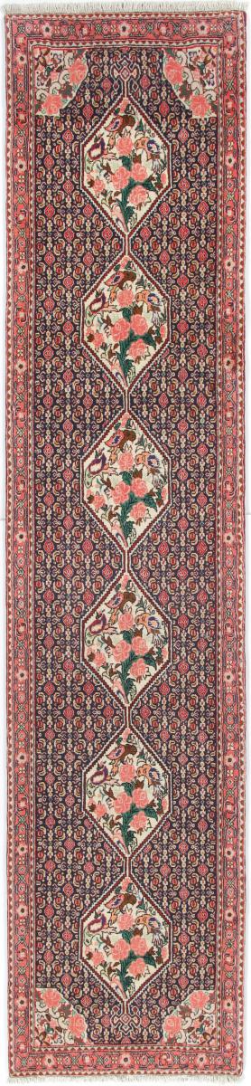 Persian Rug Senneh 10'8"x2'3" 10'8"x2'3", Persian Rug Knotted by hand