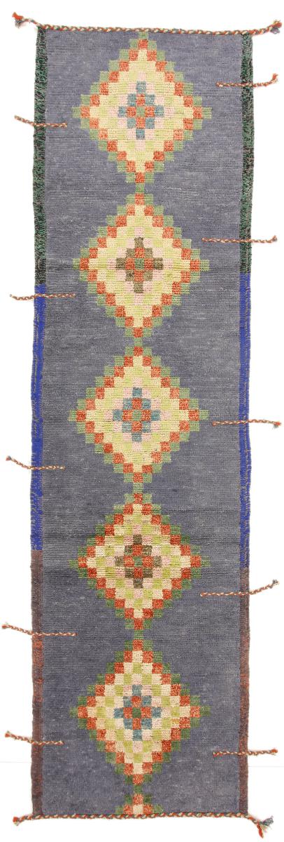 Pakistansk matta Berber Maroccan Design 368x101 368x101, Persisk matta Knuten för hand