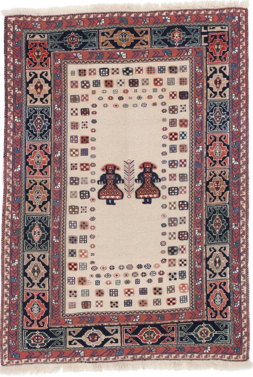 Persian Rug Nimbaft 142x97 142x97, Persian Rug Knotted by hand