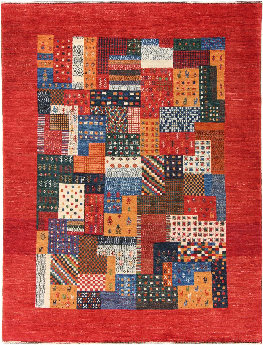  ペルシャ絨毯 ペルシャ ギャッベ ペルシャ ロリbaft Nowbaft 194x151 194x151,  ペルシャ絨毯 手織り
