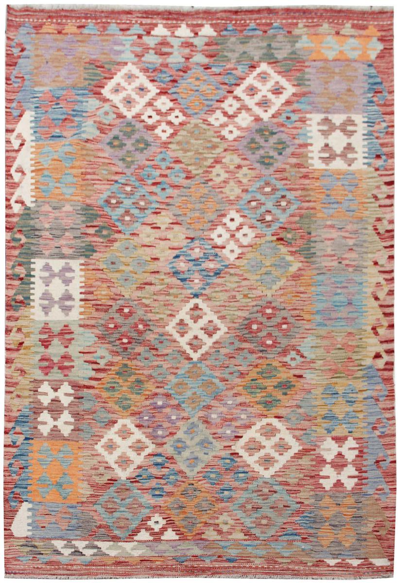 Afghan rug Kilim Afghan 212x143 212x143, Persian Rug Woven by hand