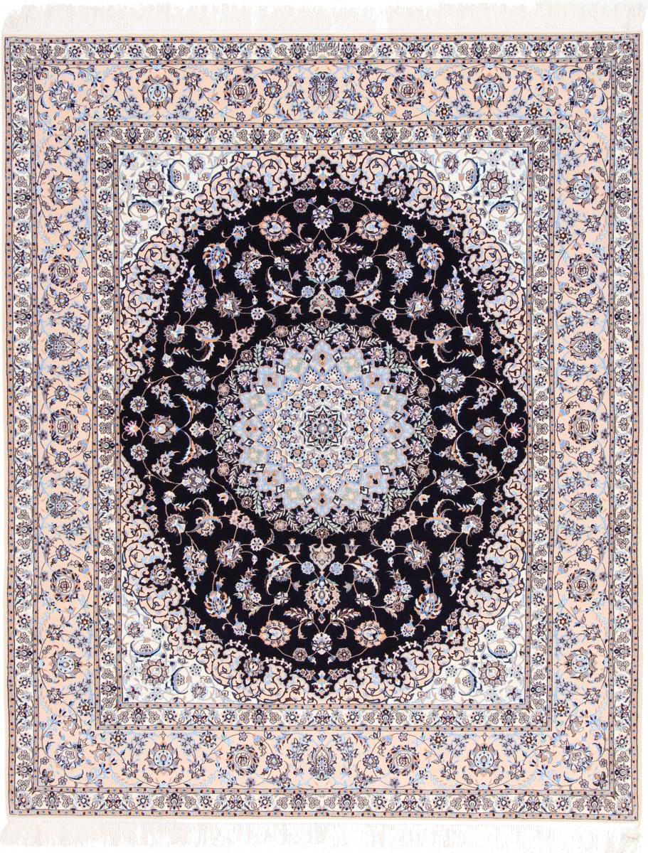  ペルシャ絨毯 ナイン 6La 252x205 252x205,  ペルシャ絨毯 手織り