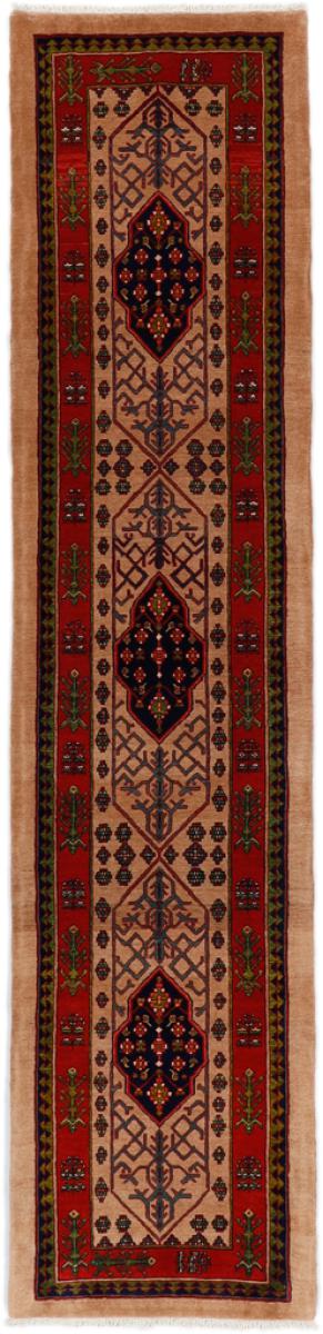 Tapis persan Malayer Miri 13'2"x3'0" 13'2"x3'0", Tapis persan Noué à la main